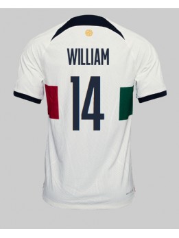 Billige Portugal William Carvalho #14 Bortedrakt VM 2022 Kortermet